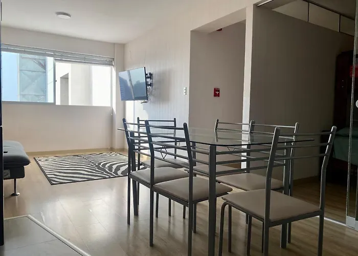 Centrico Mini Departamento, Moderno Y Acogedor